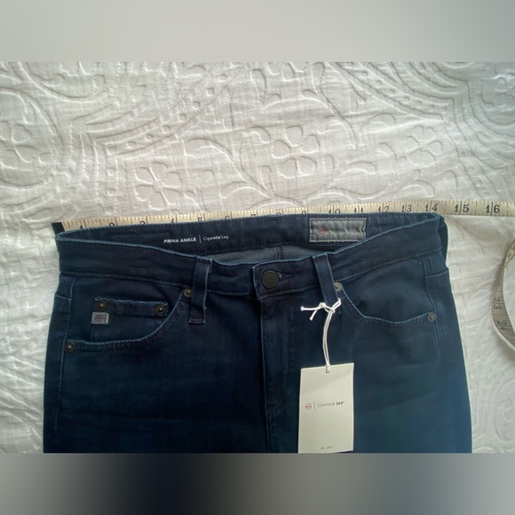 SZ 26 AG CONTOUR 360 JEAN PRIMA ANKLE CIGARETTE LEG - Picture 8 of 13